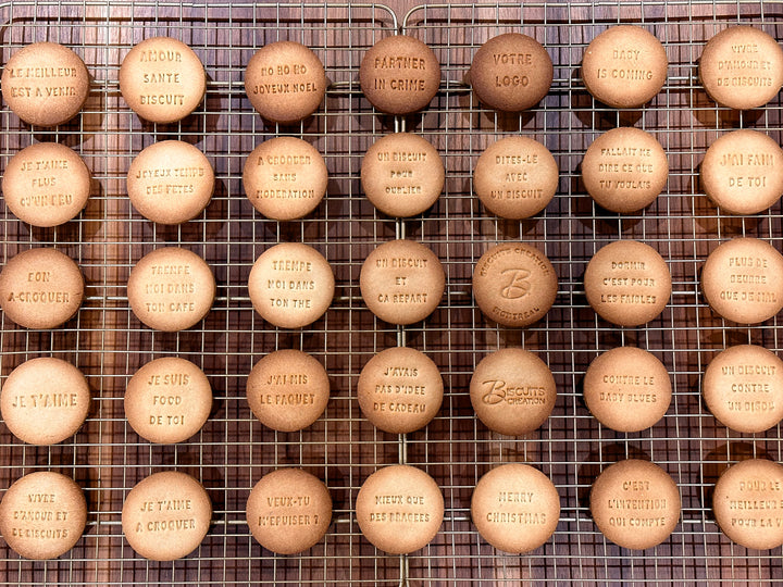 Biscuits personnalisés pour amour